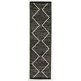 thumbnail image 3 of Balta US, Inc Oscar Modern Geometric Chevron Area Rug Black 8'9" x 12' 9' x 12', 8' Runner Silver, Black, Off-White, 3 of 4