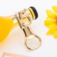thumbnail image 4 of Ludlz 2Pcs Golden Number 15/21/60 Bottle Opener Shining Rhinestone Zinc Alloy Birthday Party Favors Bottle Opening Tool Party Supplies, 4 of 8