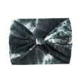 thumbnail image 4 of Diadema ancha para mujer, pañuelo para la cabeza con efecto tie-dye, banda para el sudor para niñas, diadema deportiva para entrenamiento Estilo F, 4 of 9