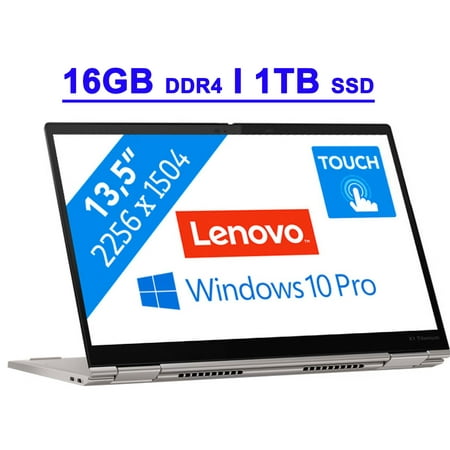 Lenovo ThinkPad X1 Titanium Yoga 13 Premium 2-in-1 Laptop 13.5" QHD Touchscreen (450nits 72% NTSC) Intel Quad-core i5-1130G7 16GB DDR4 1TB SSD Fingerprint Backlit Thunderbolt Pen Win11Pro Silver