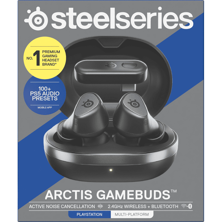 SteelSeries Arctis GameBuds™ Wireless Gaming Earbuds — 2.4