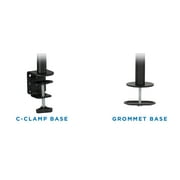 Mount-It! Dual Monitor Desk Mount, 32 Max Screen Size, Full Motion Monitor Stand