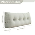 thumbnail image 6 of Lovote Comfort Wedge Headboard Pillow - Plush Supportive Backrest for Reading & Relaxing, 6 of 8