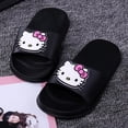 thumbnail image 2 of Zapatillas Kawaii Sanrio Hello Kittys Kuromi, zapatos de playa, fondo suave, cómodos, antideslizantes, ducha, exterior, interior, regalo para niñas, 2 of 4