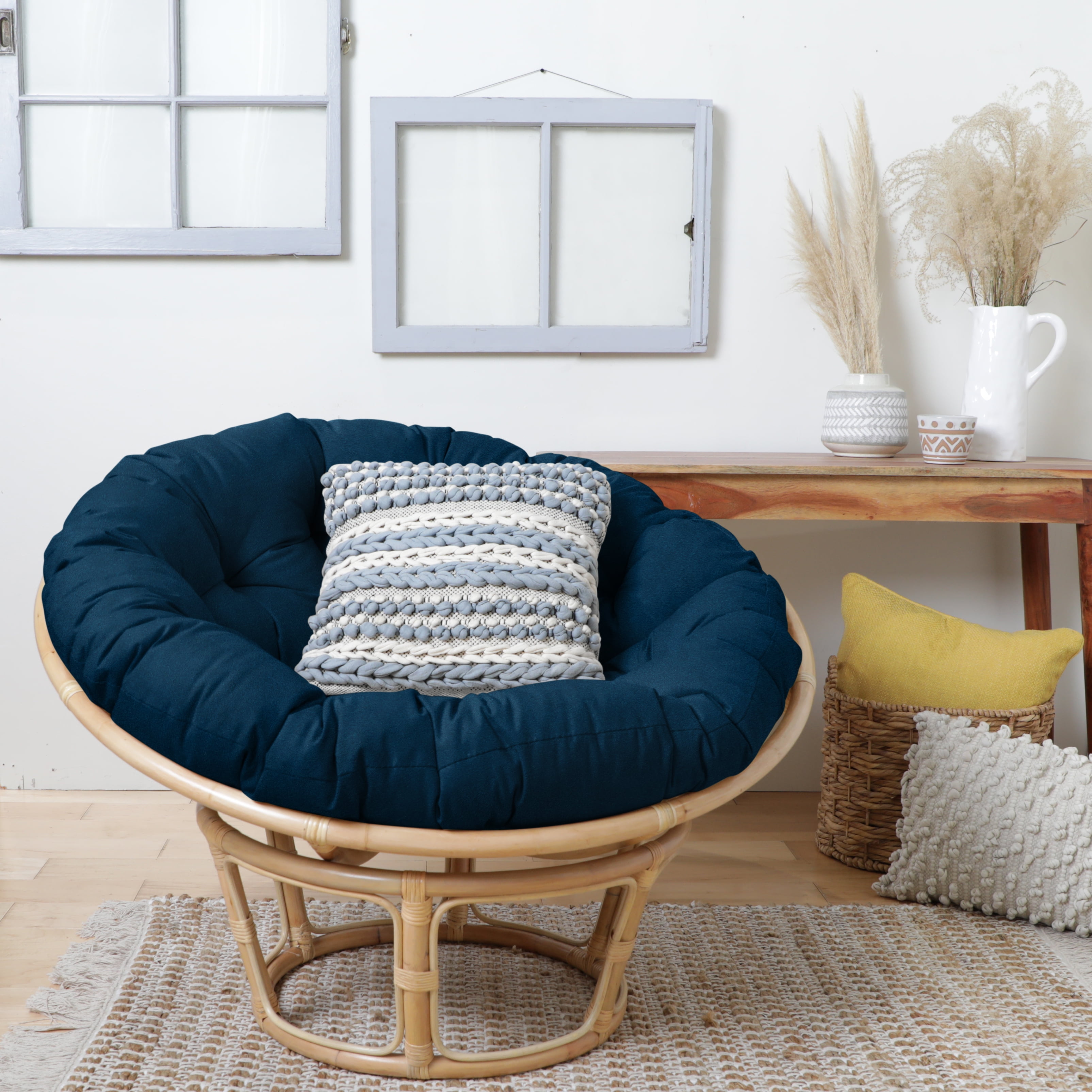 Memory foam hotsell papasan cushion