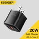 thumbnail image 3 of Puertos duales portátiles del adaptador de corriente del cabezal de carga para teléfonos móviles iPhone Huawei Tmvgtek Para estrenar, 3 of 9