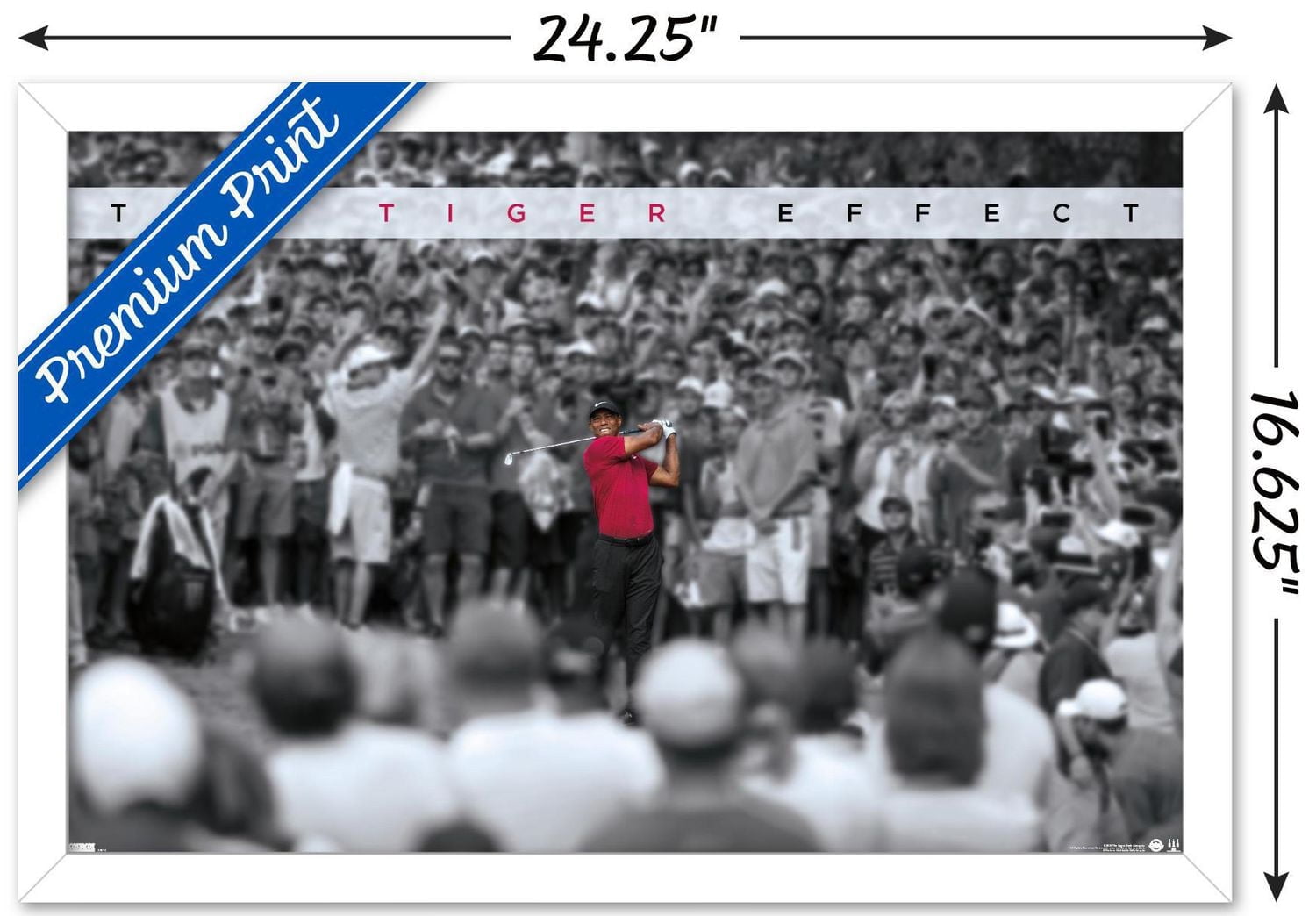 Tiger Woods - The Tiger Effect Wall Poster