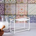 thumbnail image 4 of ZeusStorage Rack Load Bearing Anti-skid Large Capacity Double Layers Food Spices Holder for Home, 4 of 7