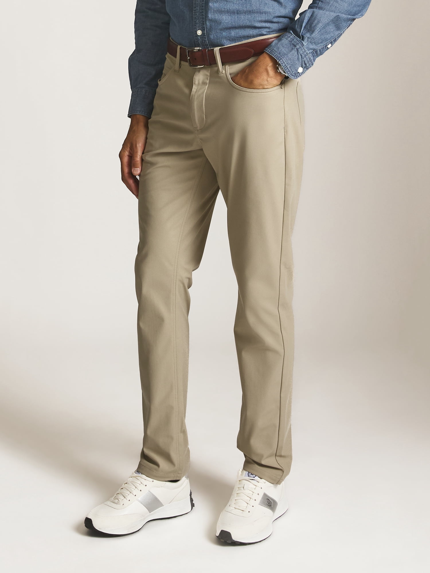 Chaps Men’s and Big Men’s Everyday Performance 5-Pocket Pants, Sizes 30-40