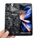 thumbnail image 2 of Z Fold4-Funda de fibra de carbono para teléfono móvil, carcasa de fibra de aramida pura de forja brillante, para Samsung Galaxy Z Fold 4 qym unisex, 2 of 2