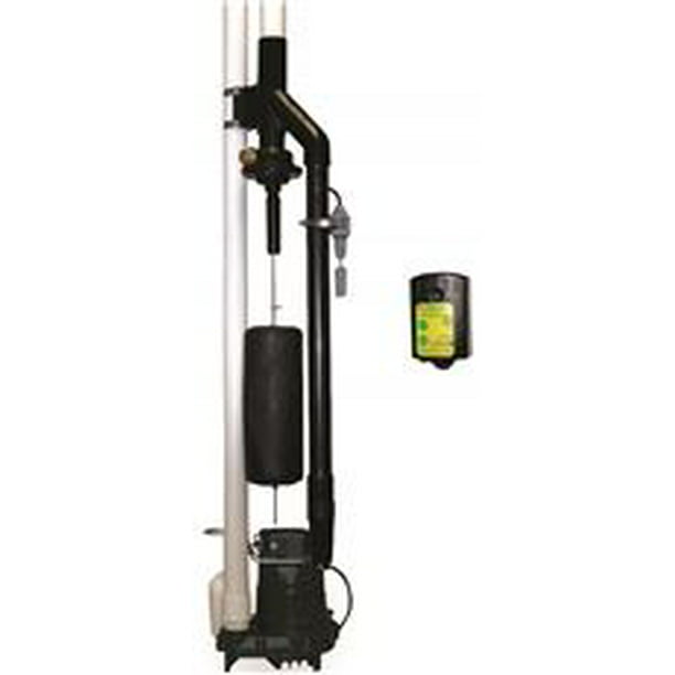 Zoeller Home Guard Max Water Powered Emergency Backup Sump Pump With ...