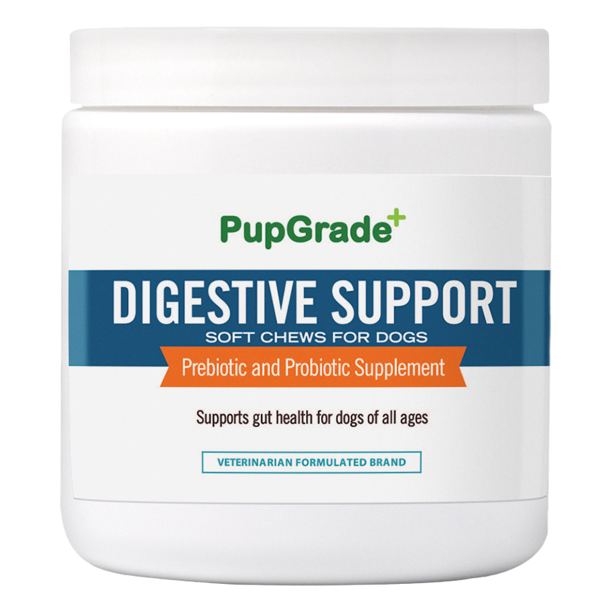 PupGrade Digestive Support Chews for Dogs Upset Stomach, Diarrhea