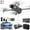 Silver, variant on Bfogop GPS Drone with 5.9 Inch Touch Screen Remote, Airdrop Function, 2K Camera, 20 Min Flight, 1000m Control Range, Infrared Obstacle Avoidance, LED Lights, Carry Bag