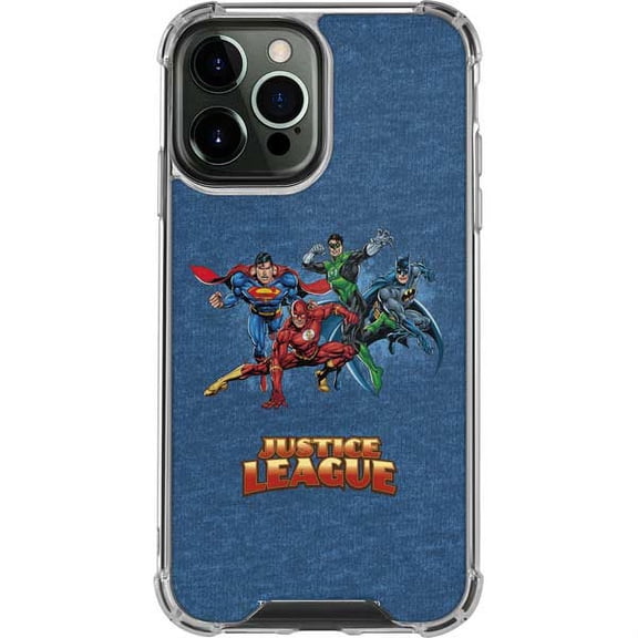 Skinit DC Comics Justice League Heroes iPhone 13 Pro Max Clear Case