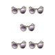 thumbnail image 3 of Gafas de sol vintage de moda para Mujer Minnieouse negro, 3 of 6