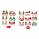thumbnail image 2 of Gafas decorativas navideñas para adultos y niños - Juego de 6 piezas, accesorios divertidos para fiestas y fotos familiares, 2 of 6