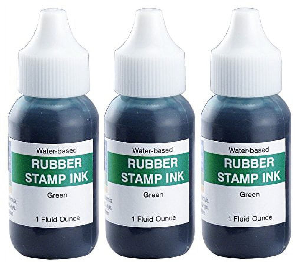 Infusion 8" x 12" Extra Large Industrial Stamp Ink Pad, Your Go to Large Stamp Ink Pad for Bright Color, Even Coverage and Durability, Green Stamp Pad