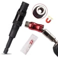 thumbnail image 1 of SHAR Fixed Head Holder for Electric Drill Batch Head Extension Bar - Black Model, Quick Transfer Bar Triple, 1 of 5