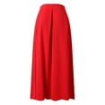 thumbnail image 7 of Aayomet Women's Skirts Maxi Skirts for Women Ankle Length Skirt Casual Long Skirt High Waisted Maxi Skirt (Red,XL), 7 of 7
