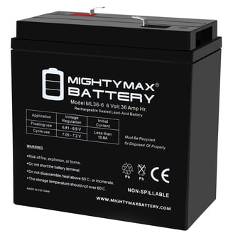 ML-U1 12V 200CCA AGM Battery for Exmark Lazer Z X 60 Lawn Mower