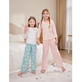 thumbnail image 5 of Arshiner Boys Pajama Pants 2 Pack Soft Plaid Sleepwear Kids Lounge PJ Bottoms with Pockets, 5 of 6