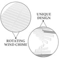 thumbnail image 3 of Campana de viento de metal para decoración del hogar, carillón de viento colgante para jardín, 3 of 7
