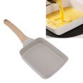 thumbnail image 1 of Tamagoyaki Omelette Pan, Nonstick Time Saving Uniform Heating Oil Free Cooking Omelette Breakfast Pan Phenolic Plastic Handle  For Kitchen, 1 of 8
