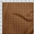 thumbnail image 3 of oneOone Polyester Lycra Fabric Leaves & Floral Block Print Sewing Fabric BTY 56 Inch Wide, 3 of 4
