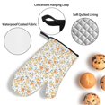 thumbnail image 3 of Daiia Floral1 Pattern Oven Mitts and Pot Holders 4 pcs Set,High Heat Resistant 500 Degree Extra Thicken Long Kitchen Cotton Oven Glove, 3 of 6