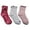 Pink Assorted, variant on Reebok Women's Limited Edition Cushion Mid-Crew Socks, 3-Pack