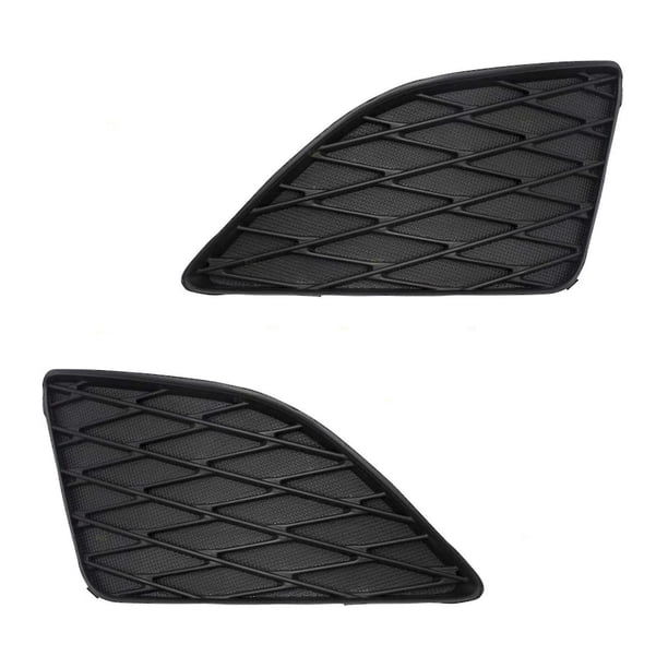 Juego de 1 par de cubiertas de rejilla para parachoques delantero, compatibles con faros antiniebla Corolla Out 09-10 81482-02