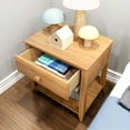 thumbnail image 6 of Max & Lily Nightstand with Storage Drawer, Small Solid Wood Bedside, Side Tables for Bedroom, 6 of 8