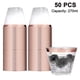 thumbnail image 2 of 50 Pack - 9 Oz Plastic Cocktail Glass,sturdy Rimmed Plastic S Clear Disposable Wedding , Birthday Anniversary Party, 2 of 5