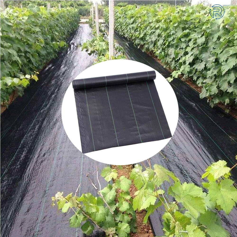 Waltyotur 6x300FT Weed Barrier Landscape Fabric Durable Heavy Duty Weed Block 3.2oz