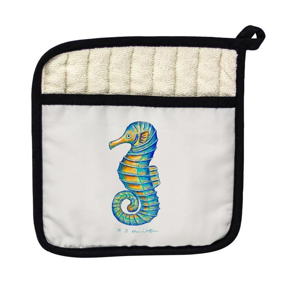 Betsy Drake Interiors Ray's Seahorse Pot Holder