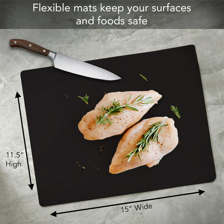 Flexible Plastic Cutting Board Mats 