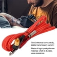thumbnail image 1 of Cable de clip de tatuaje RCA, cables de clip de conector RCA de ángulo recto de tatuaje de silicona suave de 1,8 m, cable de clip RCA de máquina de tatuaje(rojo) Para Tatuaje Octpeak NO, 1 of 8