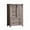 Teak, variant on Multi-Color Farmhouse Entryway Storage Cabinet, Wooden Dresser with 5 Drawers & Storage, 48-Inch Tall Narrow Chest, Space-Saving Organizer for Bedroom, Hallway, Living Room, Closet