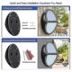 thumbnail image 3 of Solar Step Lights Solar Wall Lights For Deck Patio Stairs Yard Garden, 3 of 5