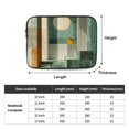 thumbnail image 2 of Green Gold Marble Laptop Sleeve Bag Compatible With MacBook Air / Pro iPad MateBook Tablet Surface HP Lenovo Dell ASUS Acer Laptop Computer Protective Size: 17 inch, 2 of 5