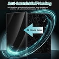 thumbnail image 5 of 4Pack Privacy Screen Protector for Samsung Galaxy Z Fold 7, Outer Tempered Glass + Inner Hydrogel Film,10k+ Fold Resistant & No Creases, S Pen Compatible, Bubble-Free Installation, 5 of 8