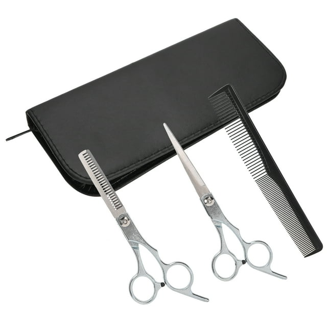 Juego de tijeras para corte de cabello, peluquería, resistente al desgaste para personal de salón, peluqueros familiares LHCER Descripción de la referencia