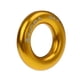 thumbnail image 5 of Anillo de rappel de escalada en roca de aluminio 22KN para ancla de ahorro de fricción de Retriver de cuerda Oro kusrkot Rappel Ring, 5 of 6