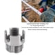 thumbnail image 3 of Herramienta Para Roscar Tuberías, Compatible Con Taladro Eléctrico Interno Y Externo, 2 Juegos De Roscadora De Tuberías De PVC Con Especificación G1 Para Trabajos Al Aire Libre, 3 of 7