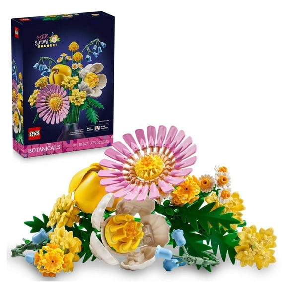 Set LEGO Botanicals Ramillete Rayos de Sol 373 Piezas