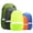 Neon Green with Reflective Strip, variant on Hi-Visibility Backpack Rain Cover with Reflective Strip 100% Waterproof Ultralight Backpack Cover, Storage Pouch, Anti-Slip Cross Buckle Strap, for Hiking, Camping, Biking, Outdoor, Traveling