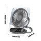 thumbnail image 3 of Ventilador portátil de pared o de pie, recargable por USB, con múltiples velocidades, ideal para viajes, hogar, oficina y dormitorio., 3 of 7