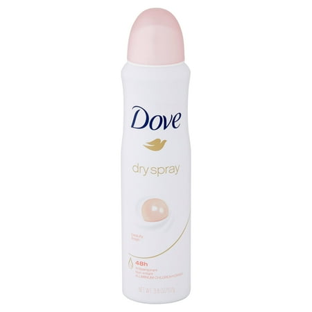 Dove Beauty Finish Dry Spray Antiperspirant Deodorant, 3.8 oz