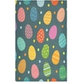 thumbnail image 2 of Dreamtimes Easter Egg Kitchen Dish Towel 6 Pack, Soft Absorbent Dishcloths Reusable Hand Towel Washable Tea Towels for Home Kitchen Bar Table Decor, 28 x 18 Inch, 2 of 7