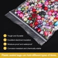 thumbnail image 4 of Uxcell 200Pcs Bolsas de Plástico Transparentes 4" x 3" Bolsas con Cierre Resellable 2.4mil Bolsas de Polietileno Reclosables para Pequeñas Empresas, 4 of 6